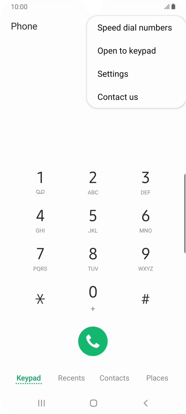 Press Settings. Press Settings.