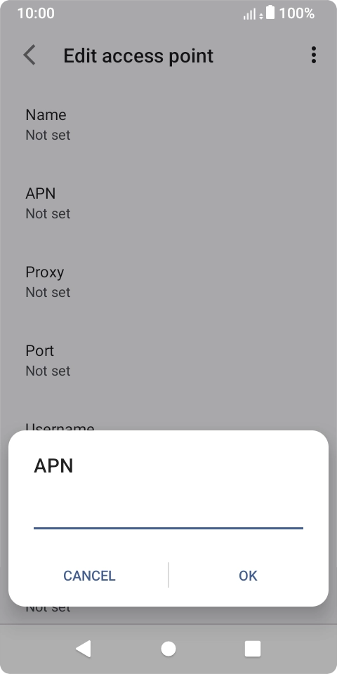 Key in telstra.mms and press OK. Key in telstra.mms and press OK.