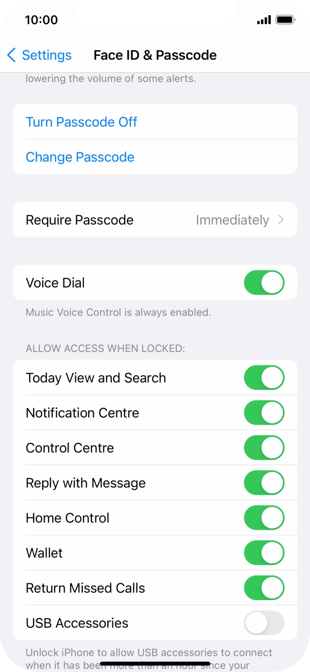 Press Turn Passcode Off and key in the phone lock code. Press Turn Passcode Off and key in the phone lock code.