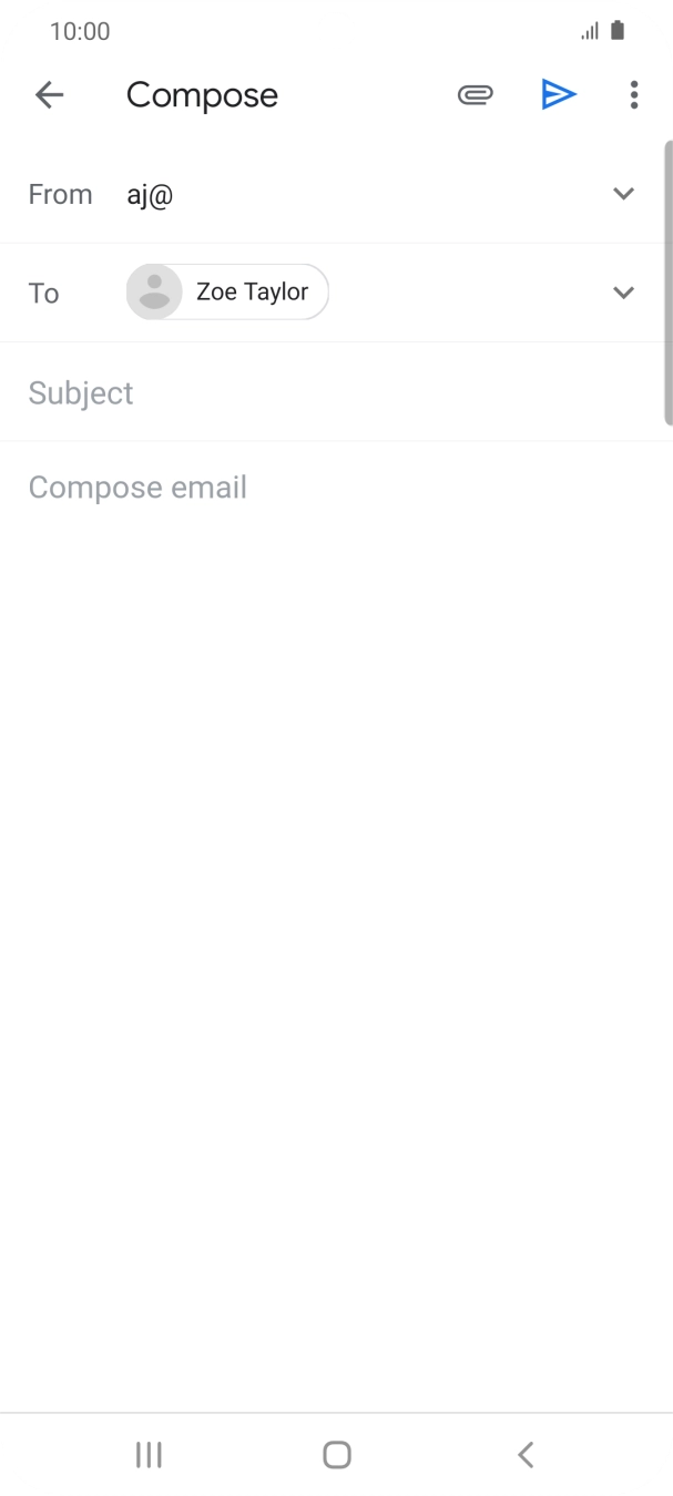 Press Subject and key in the required subject. Press Subject and key in the required subject.