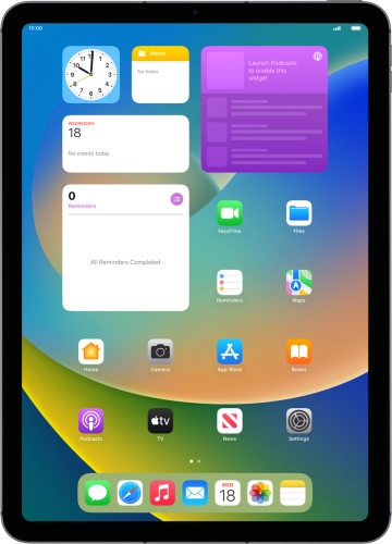 Image 1: Apple iPad (10th Generation) in Silver Large product image