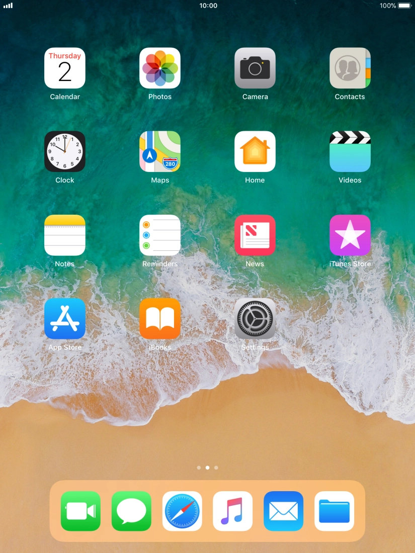 To remove an application from Dock, press and hold the required application and drag it upwards from Dock.