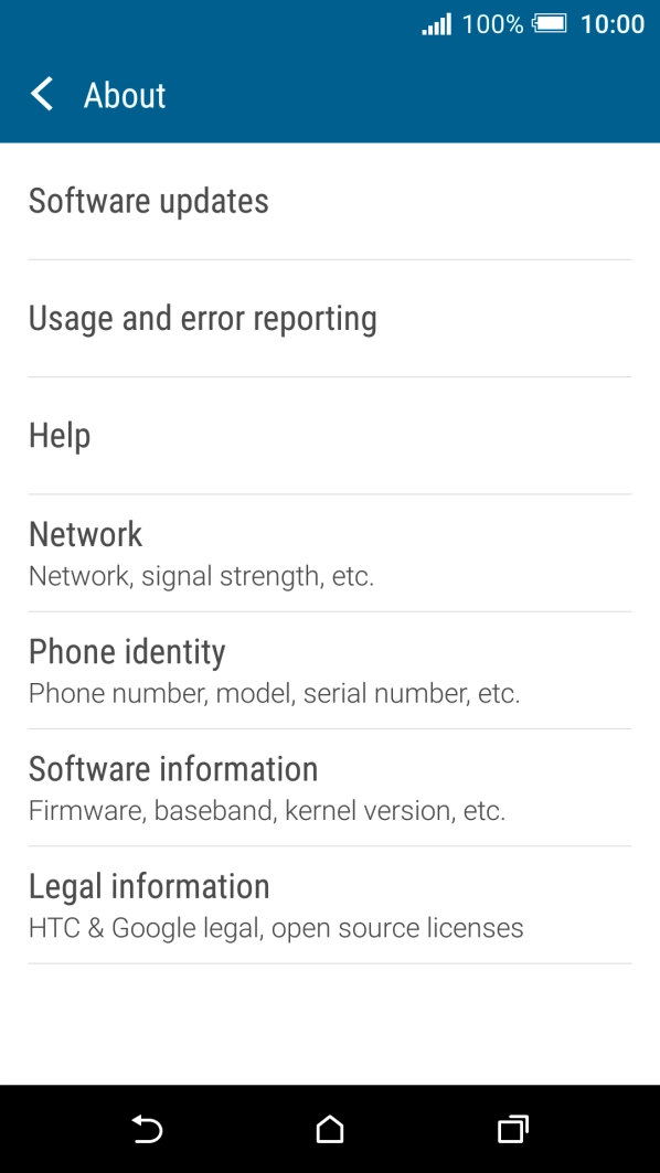Press Software information.