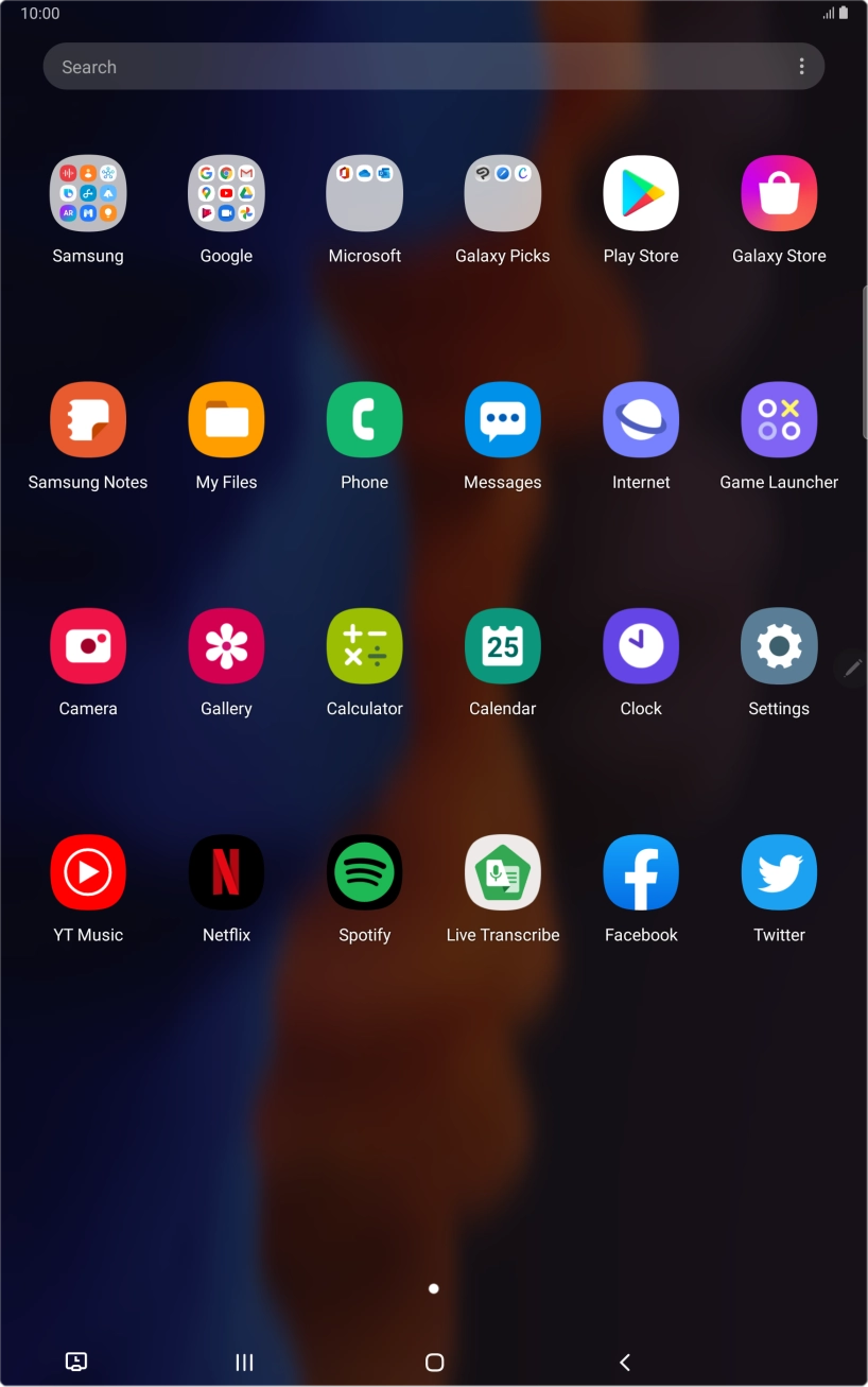 Press YT Music.