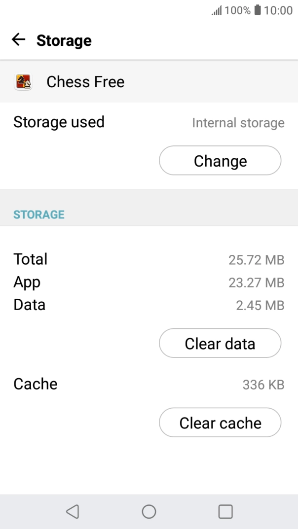 Press Clear cache. Press Clear cache.