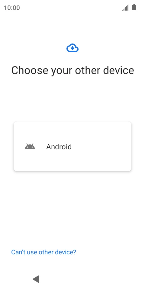 Press Android.