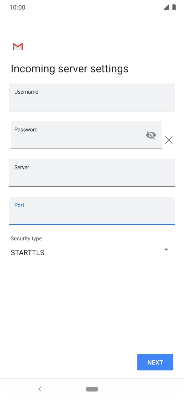 Press the drop down list below Press the drop down list below