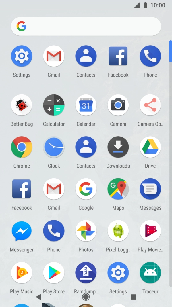 Press Gmail.