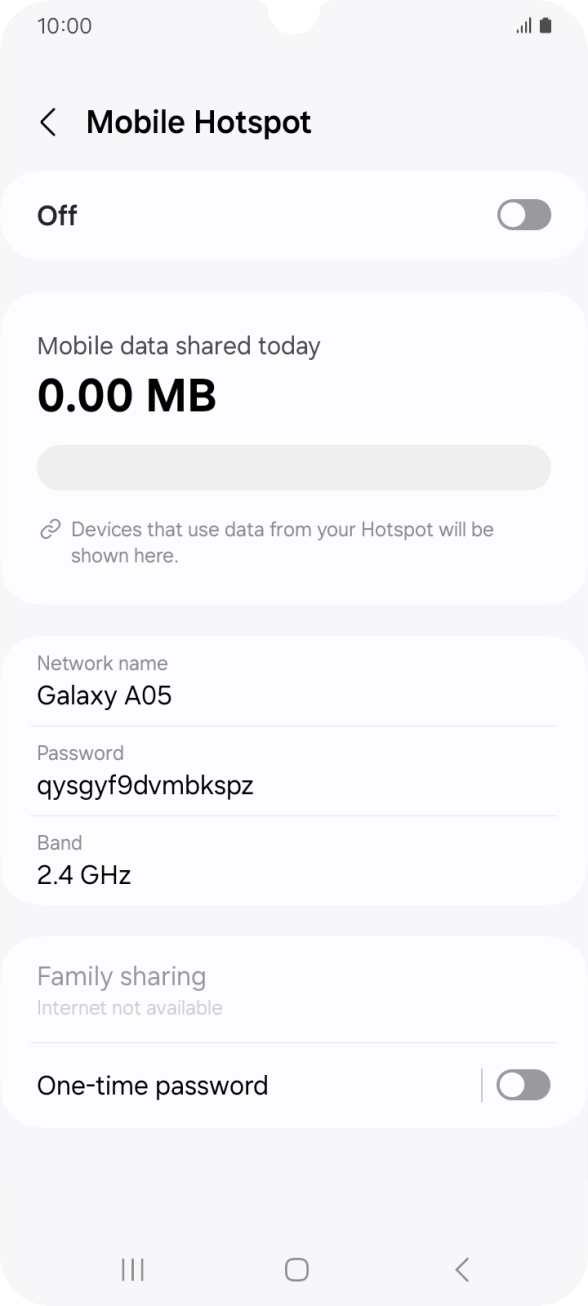 Press Network name. Press Network name.