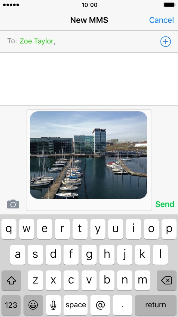 Press Send. Press Send.