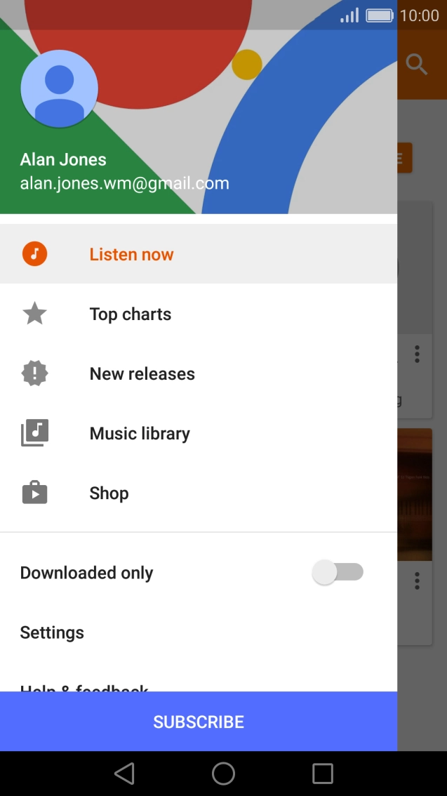 Press My Library.