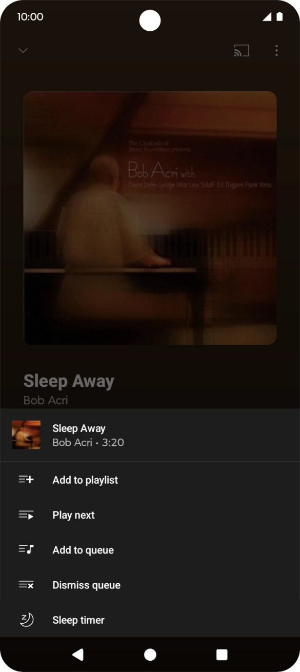 Press the add icon.
