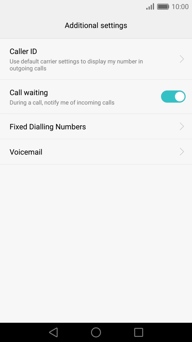 Press Caller ID. Press Caller ID.