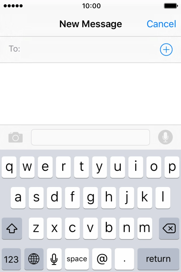 Press To and key in the first letters of the recipient's name. Press To and key in the first letters of the recipient's name.
