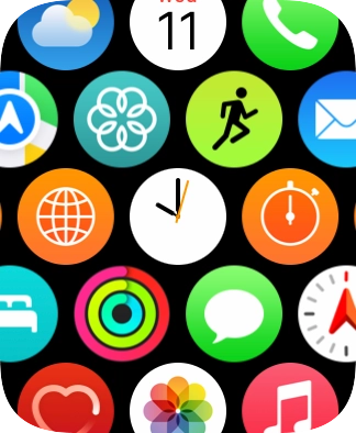 Press the Activity icon. Press the Activity icon.