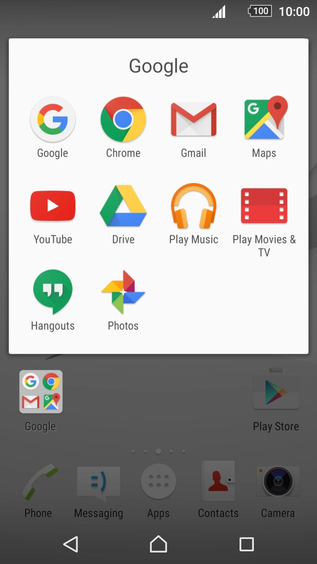 Press Gmail.