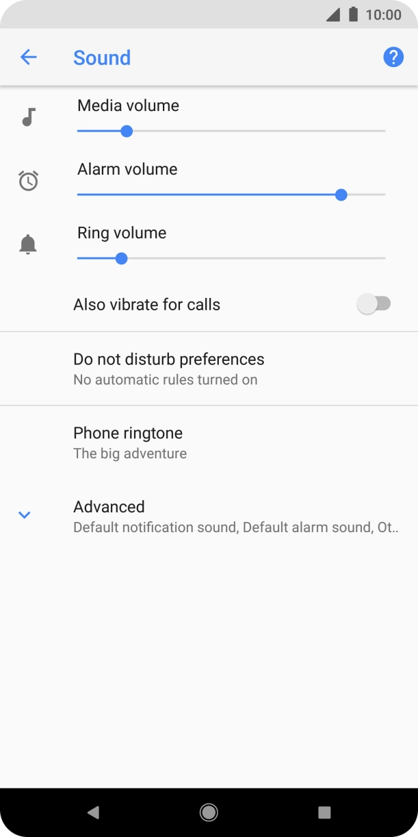 Press Phone ringtone.