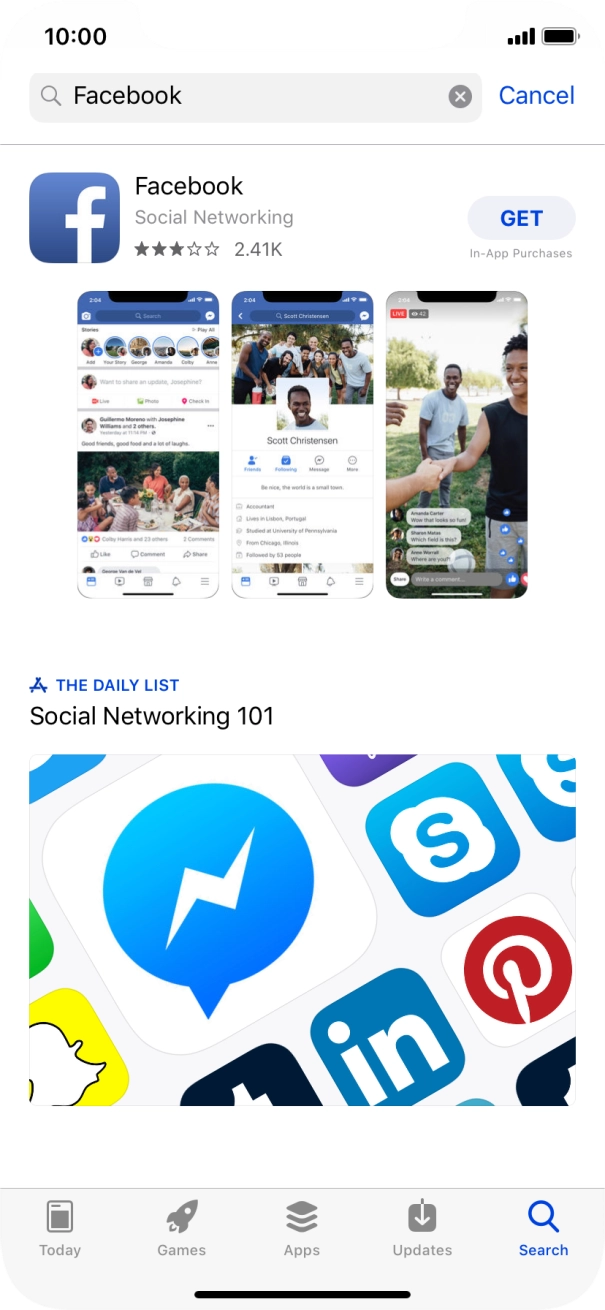 Press Facebook. Press Facebook.