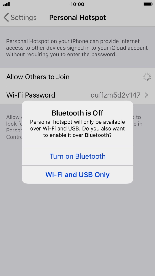 If Wi-Fi is turned on, press Wi-Fi and USB Only. If Wi-Fi is turned on, press Wi-Fi and USB Only.