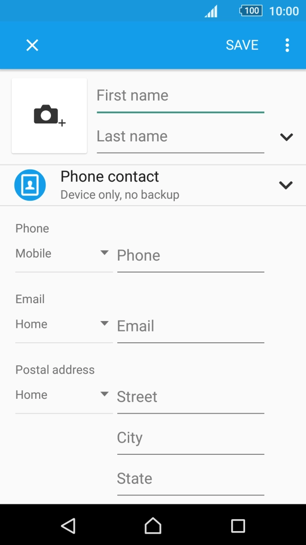 Press the picture icon.