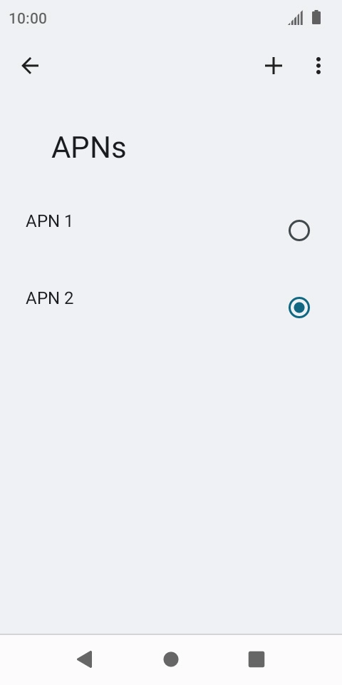 Press the Home key to return to the home screen. Press the Home key to return to the home screen.