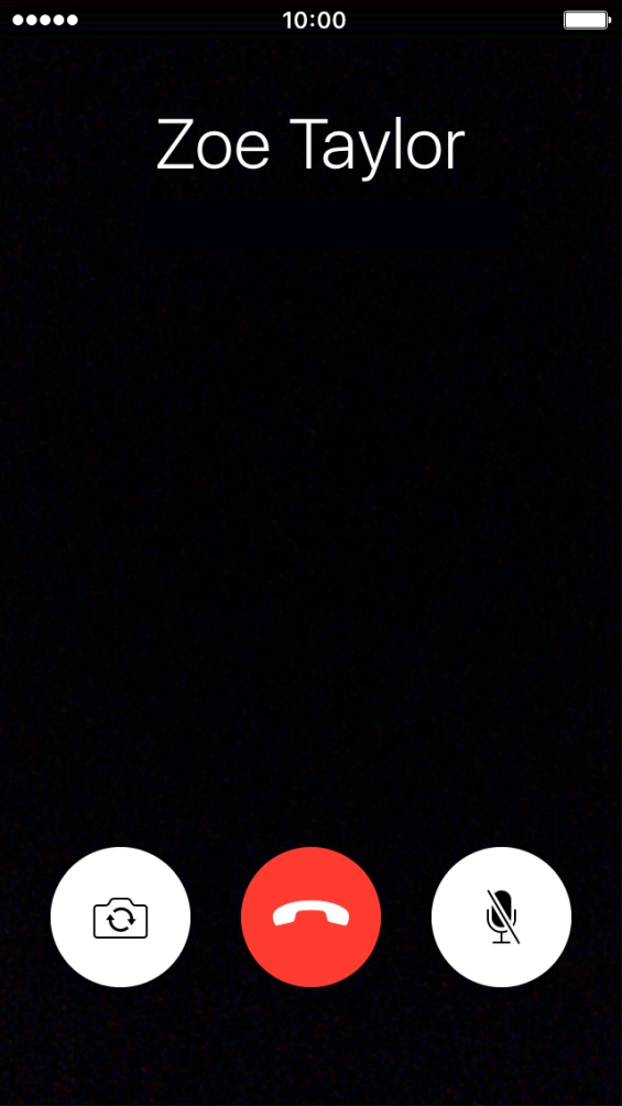 Press the camera icon to switch between the front and the back camera. Press the camera icon to switch between the front and the back camera.