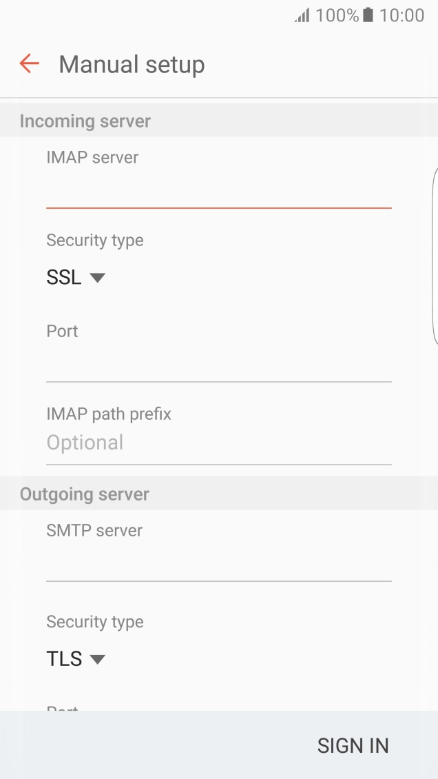 Press the drop down list below Press the drop down list below