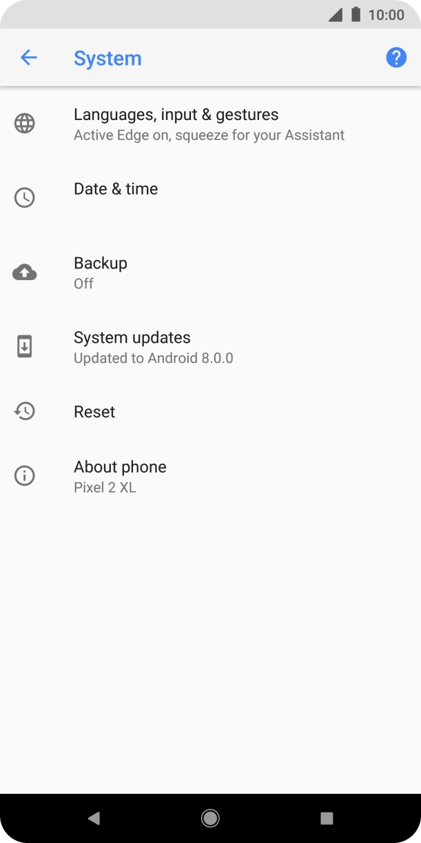 Press System updates. If a new software version is available, it's displayed. Follow the instructions on the screen to update the phone software. Press System updates. If a new software version is available, it's displayed. Follow the instructions on the screen to update the phone software.