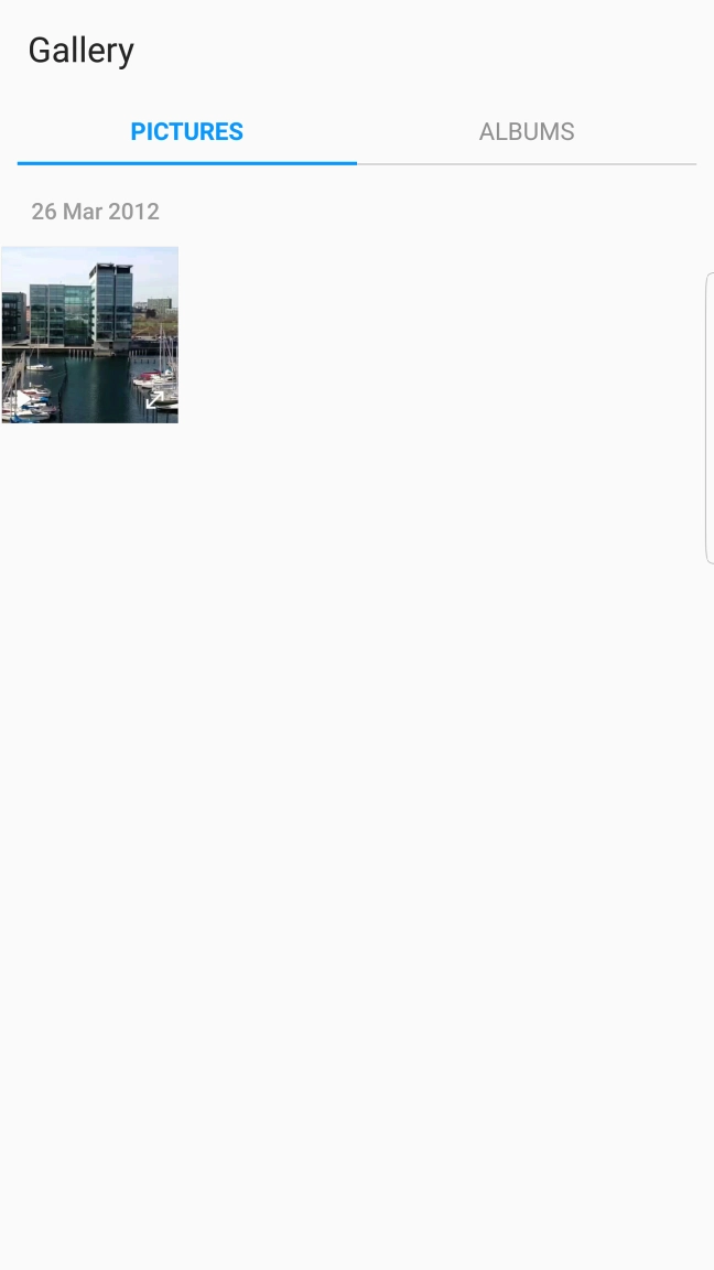Press ALBUMS and go to the required folder. Press ALBUMS and go to the required folder.