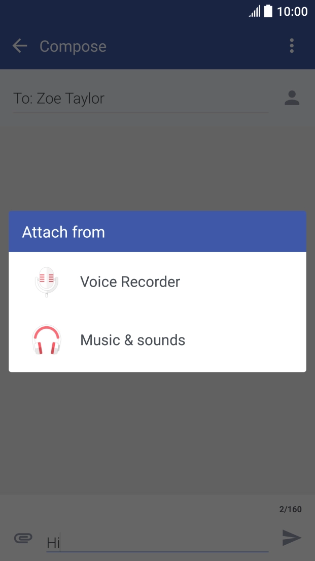 Press Music & sounds. Press Music & sounds.
