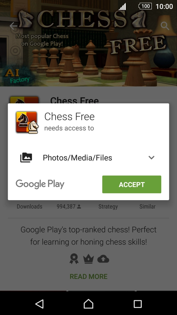 Press ACCEPT.