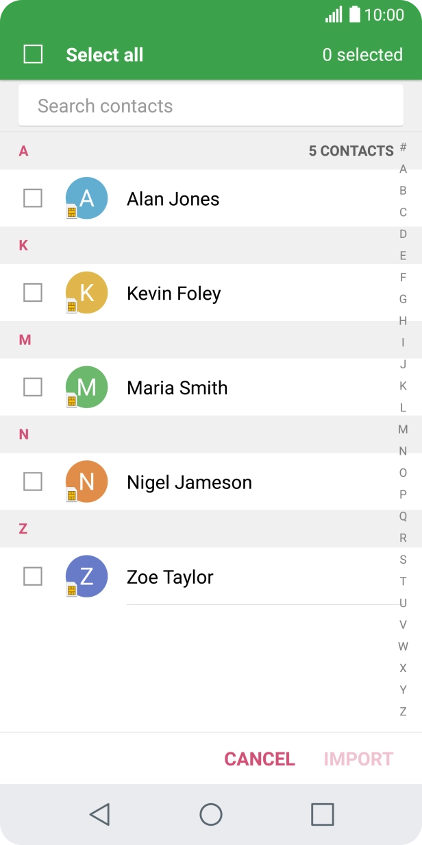 Press Select all. Press Select all.