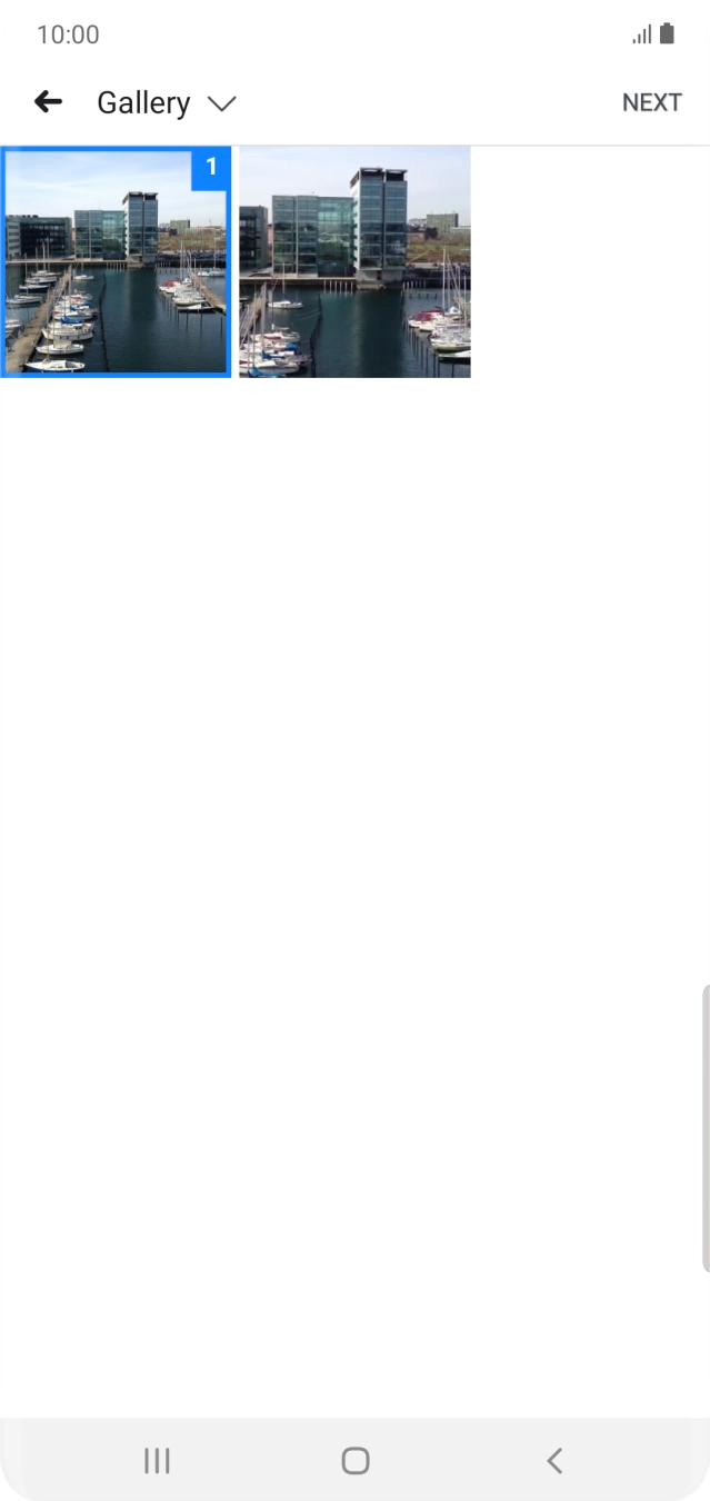 Press NEXT.