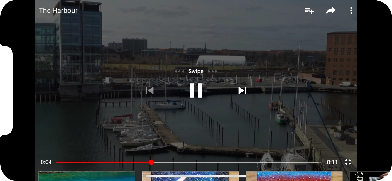 Press the add icon. Press the add icon.