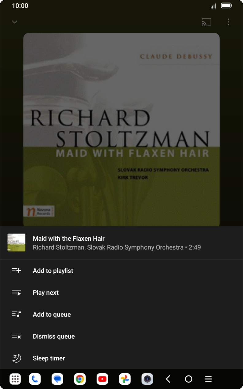 Press the add icon.