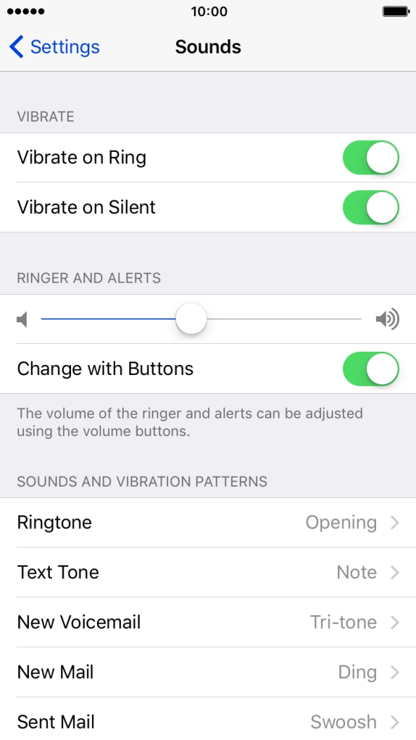 Press Text Tone.