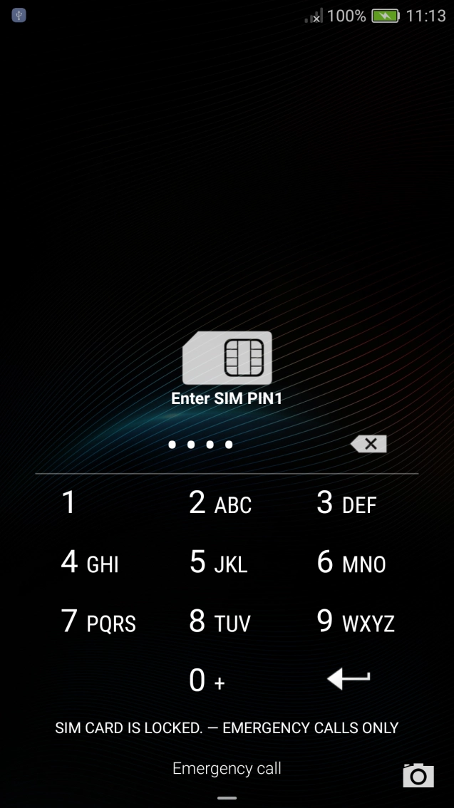 If you're asked to key in your PIN, do so and press the confirm icon. If you're asked to key in your PIN, do so and press the confirm icon.