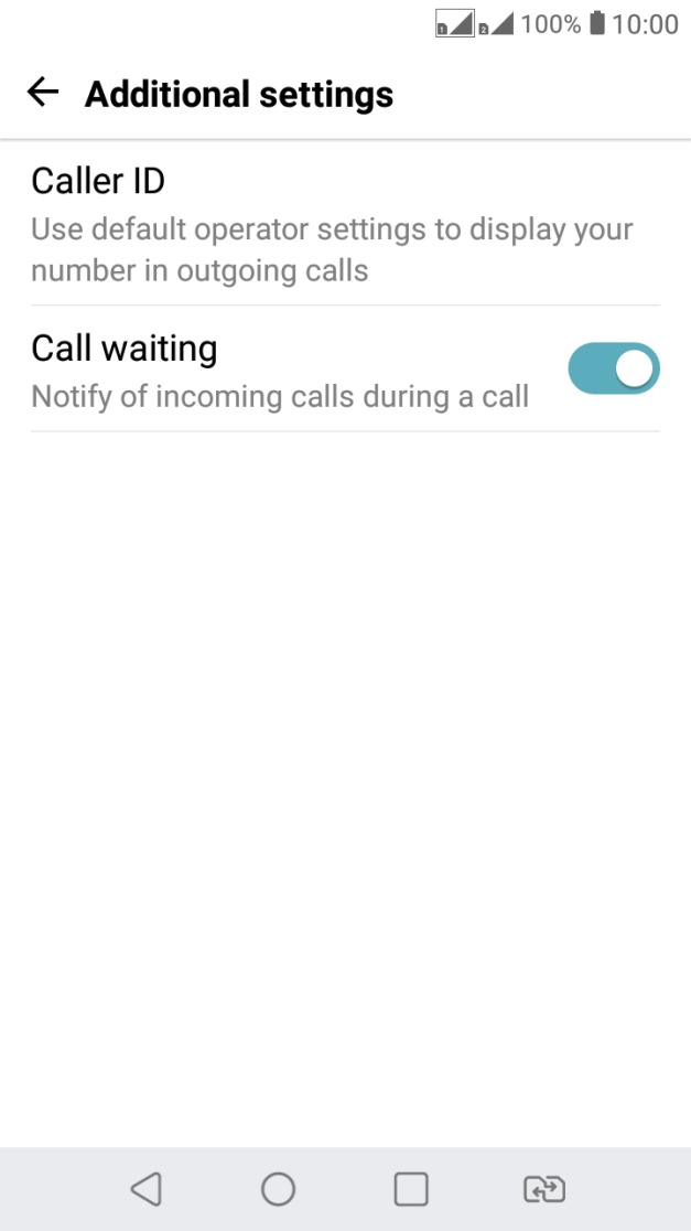 Press Caller ID. Press Caller ID.