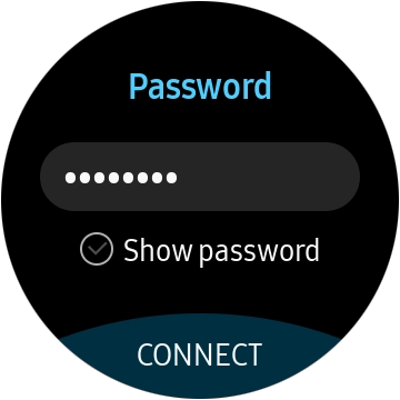 Press CONNECT. Press CONNECT.