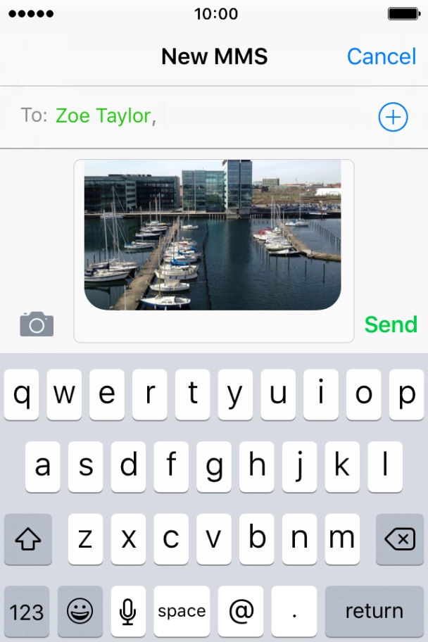 Press Send. Press Send.