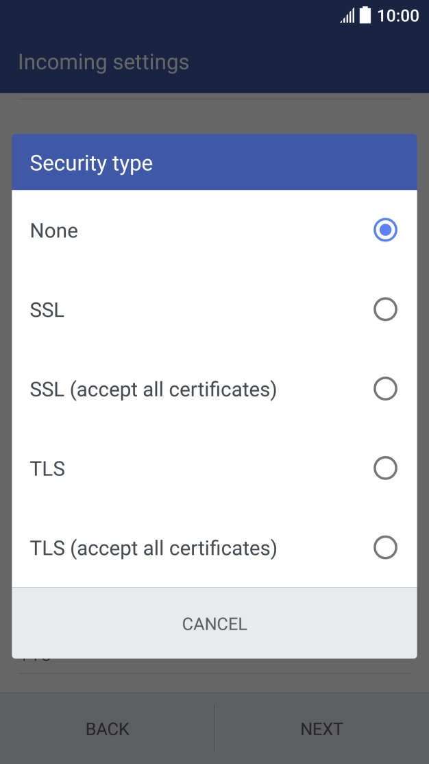 Press SSL. Press SSL.