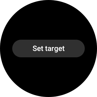 Press Set target.