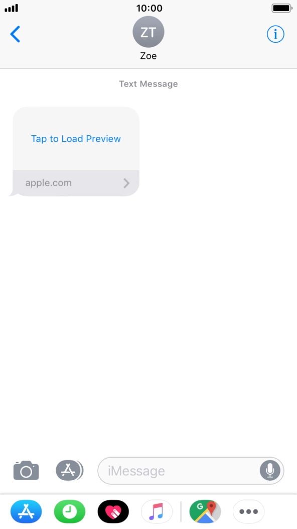 Go to the required message. Go to the required message.