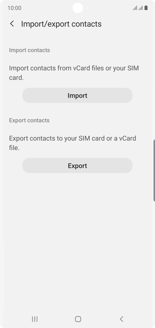 Press Import. Press Import.