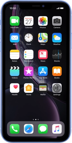 Image 1: Apple iPhone XR in Black Large product image