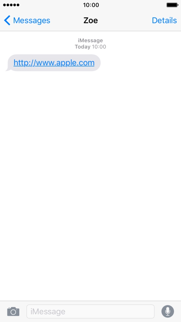 Go to the required message. Go to the required message.