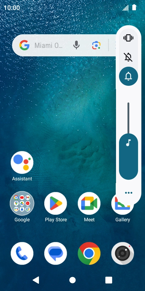Press the required setting to turn silent mode on or off.