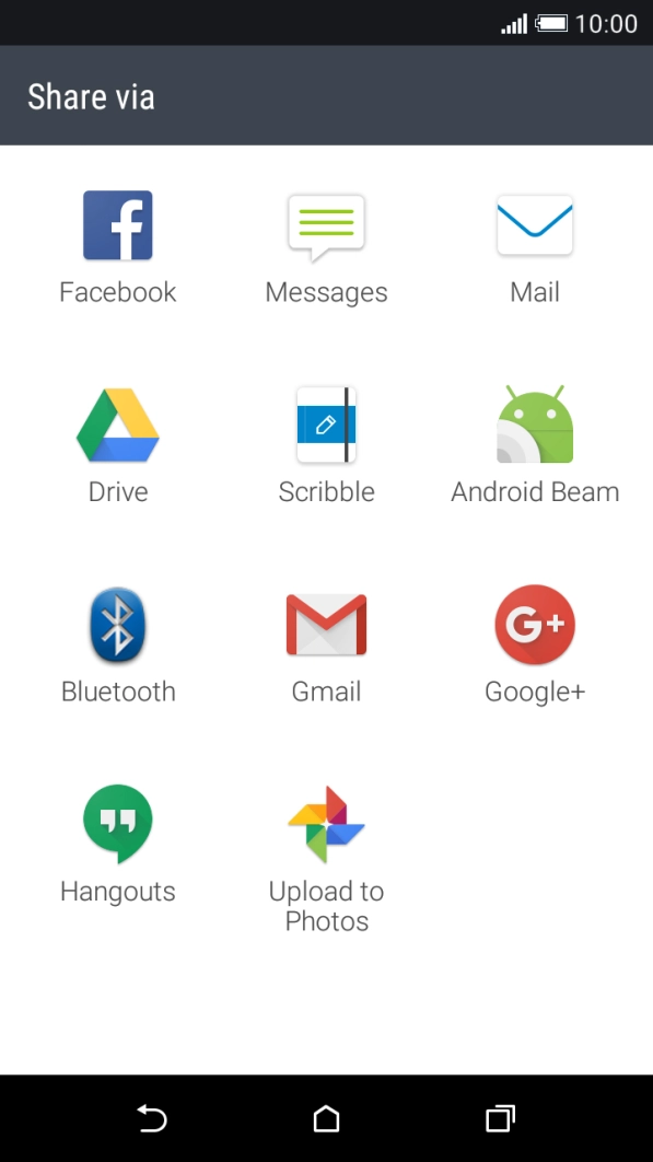 Press Bluetooth.