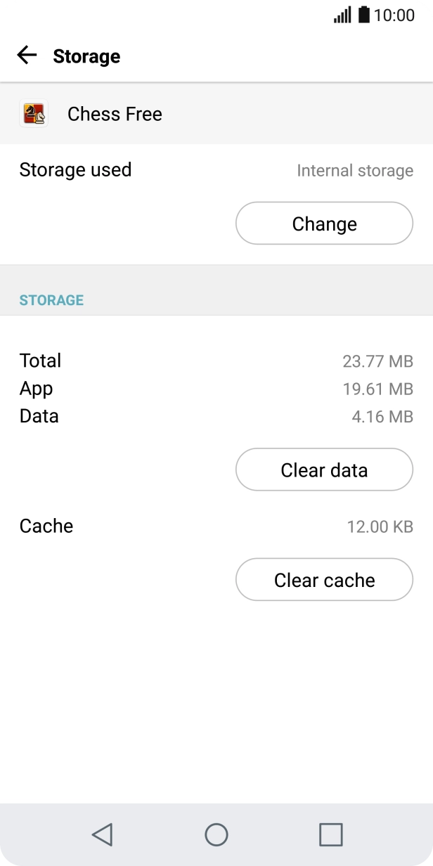 Press Clear cache. Press Clear cache.