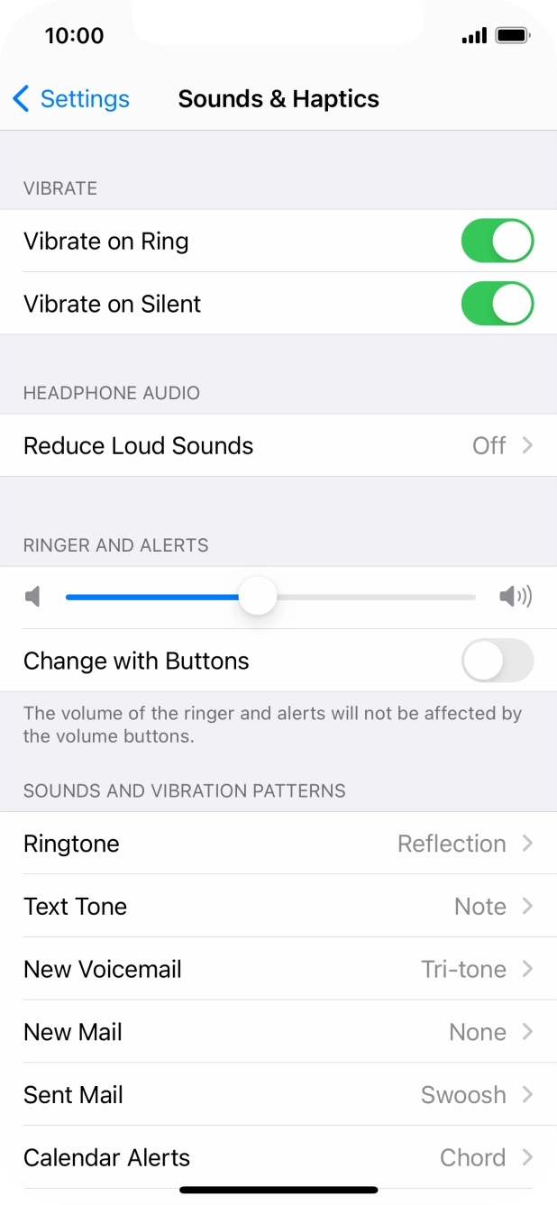 Press Text Tone.